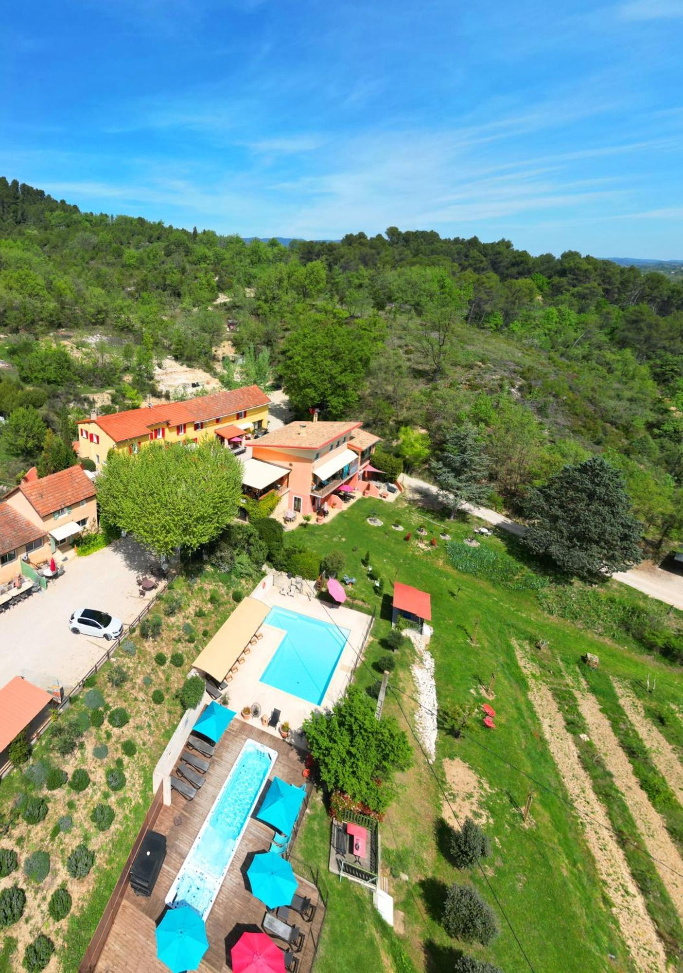 L'Oustaou Du Luberon Et Spa Villelaure Екстер'єр фото